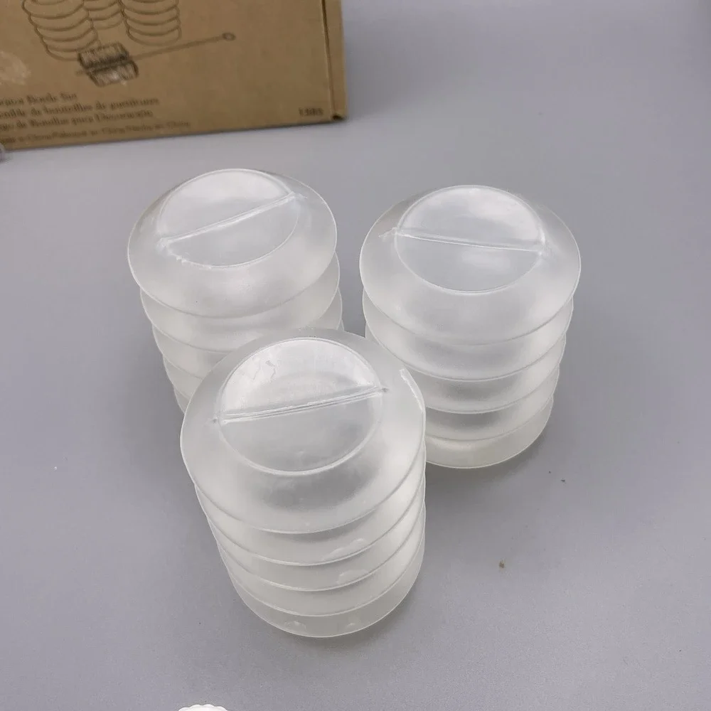 Pampered Chef Easy Accent Decorator Bottle Set‎ + 5 Extra Tips Cookie Cake Icing